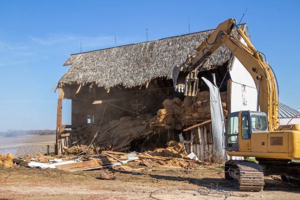 Barn Demolition in Bend