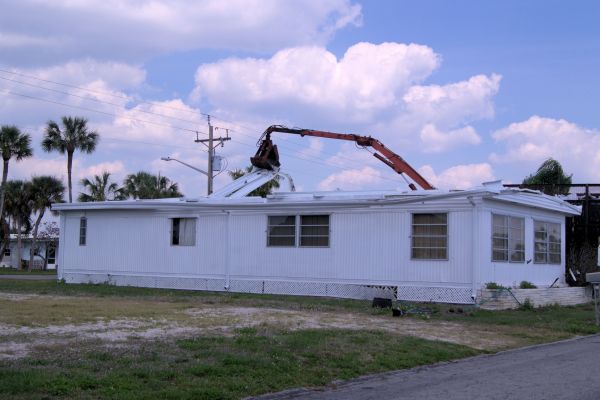 Mobile Home Demolition in Bend