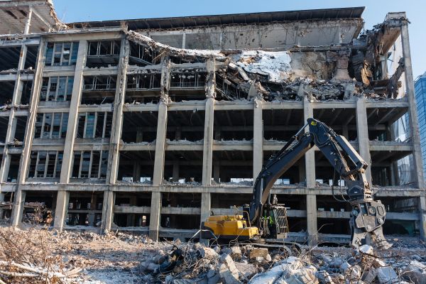 Commercial Building Demolition in Bend
