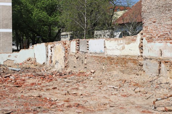 Brick Wall Demolition in Bend